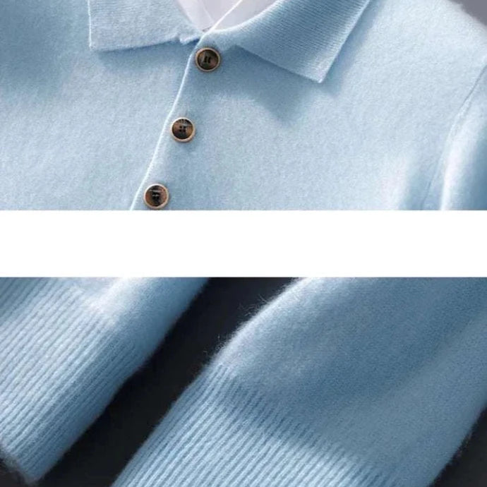 Cold season pure wool sweater - Antonios