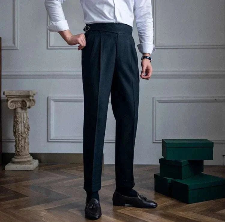 Cold season straight trousers - Antonios