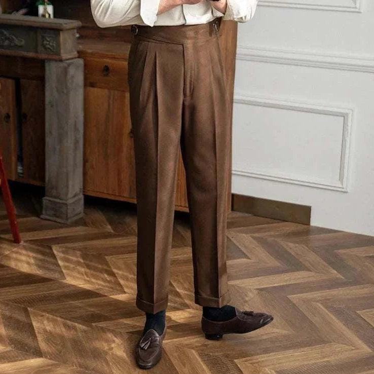 Cold season straight trousers - Antonios