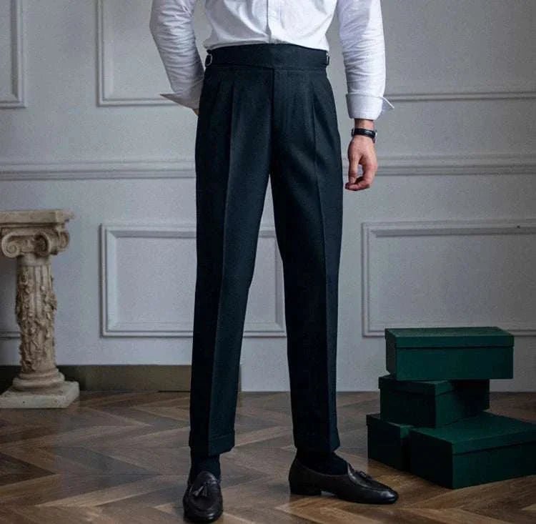 Cold season straight trousers - Antonios