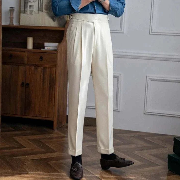 Cold season straight trousers - Antonios