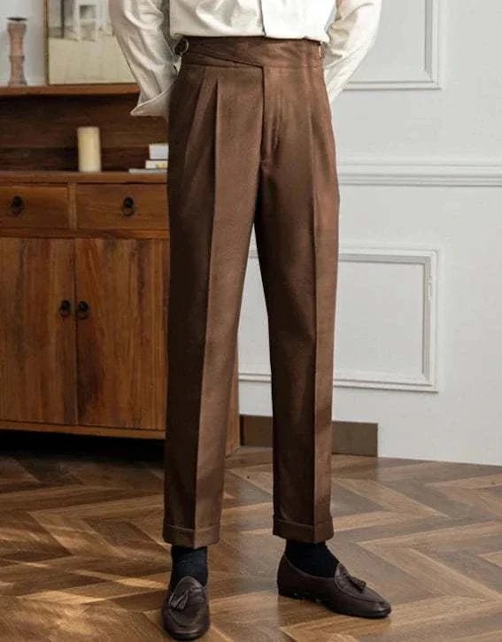 Cold season straight trousers - Antonios