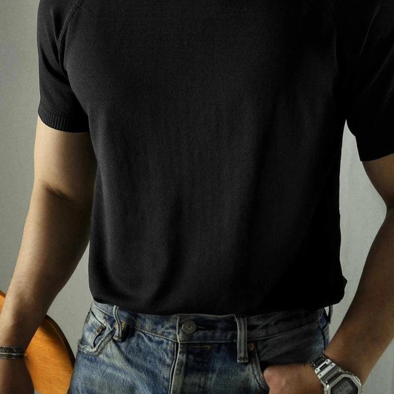 Comfortable vintage elegant t-shirt - Antonios