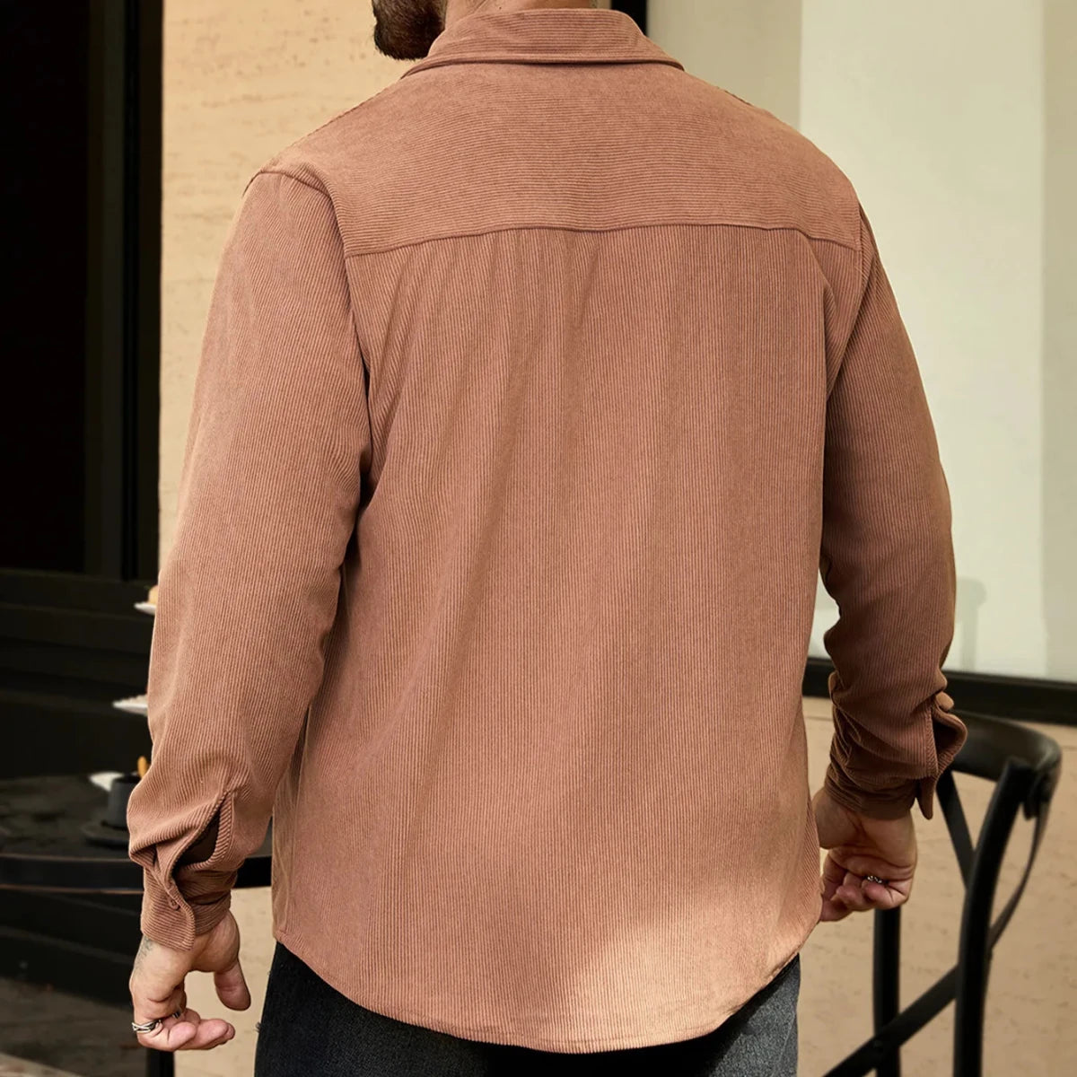 Corduroy oversized shirt - Antonios