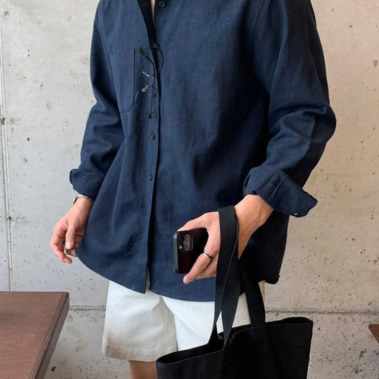 Cotton casual shirt lightweight beach style - Antonios