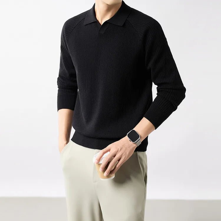 Cotton seagull collar shirt - Antonios