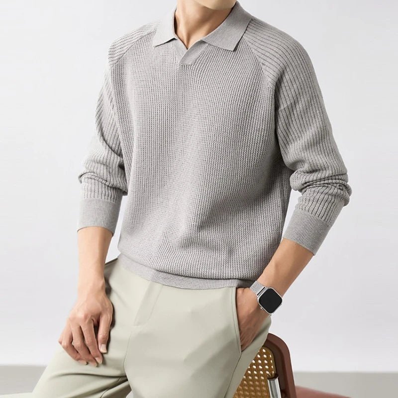 Cotton seagull collar shirt - Antonios