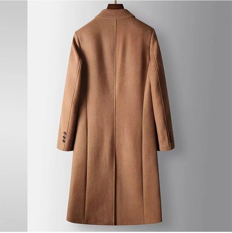 Double breasted woolen winter coat - Antonios
