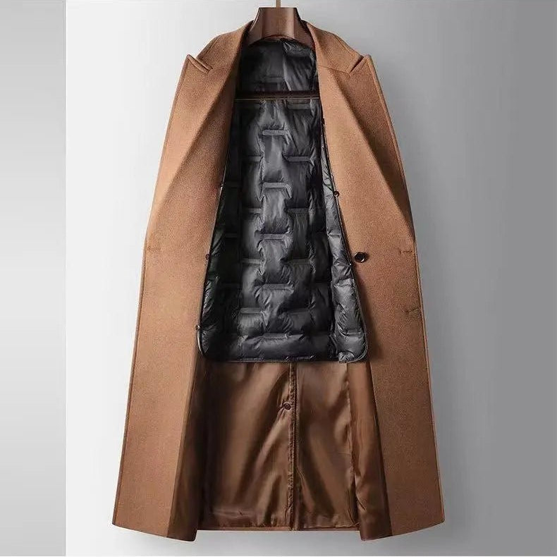 Double breasted woolen winter coat - Antonios