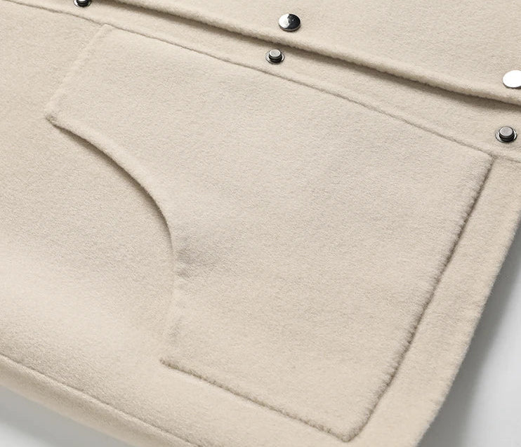 Double - sided wool winter jacket - Antonios