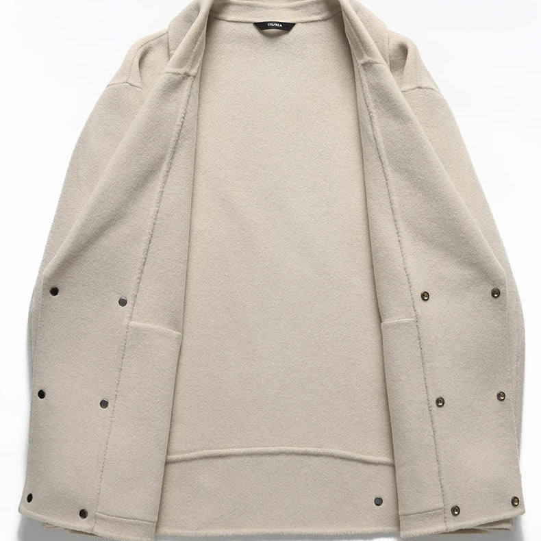 Double - sided wool winter jacket - Antonios