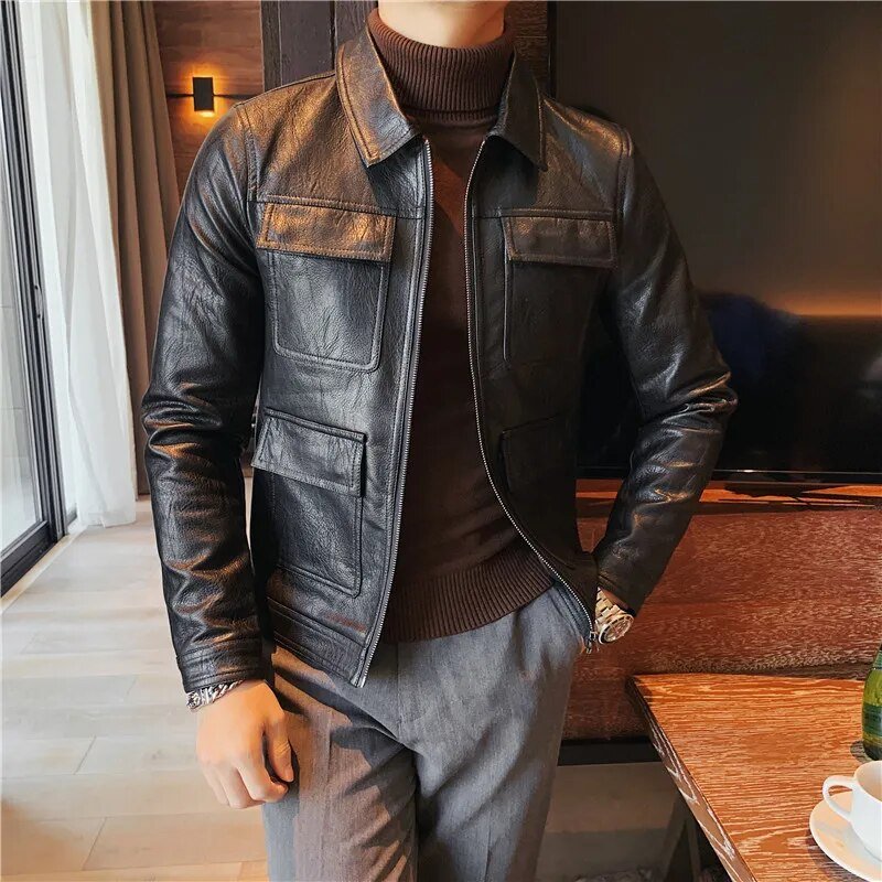 ECO leather jacket - Antonios