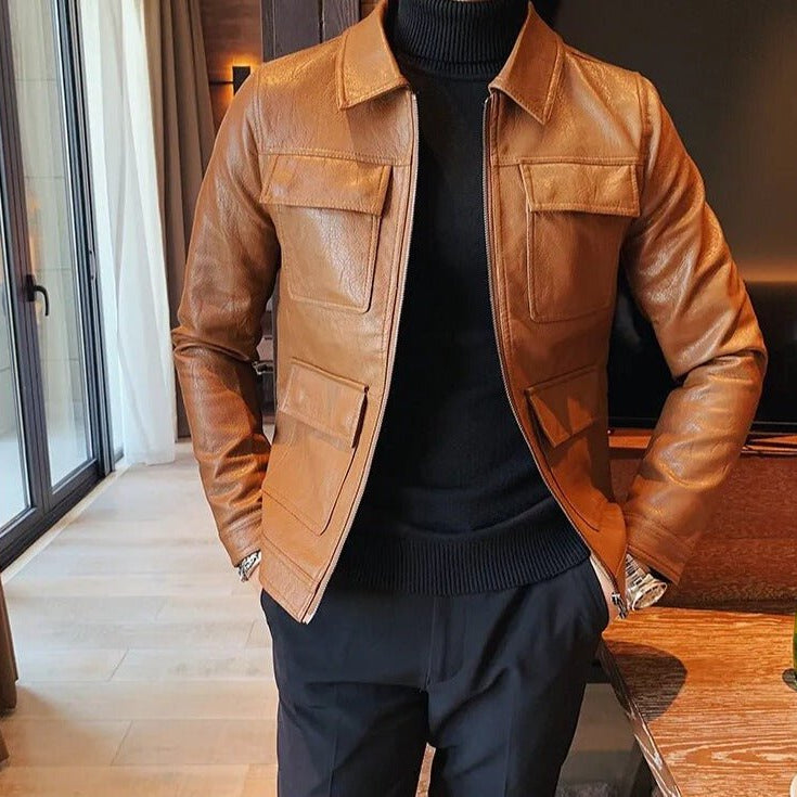 ECO leather jacket - Antonios