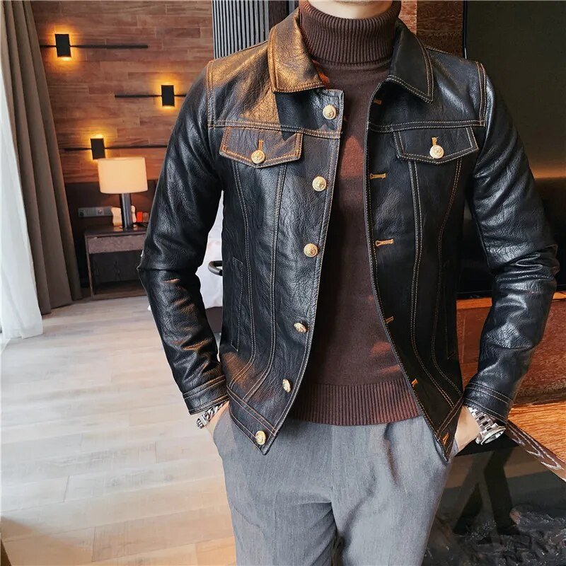 ECO leather jacket - Antonios