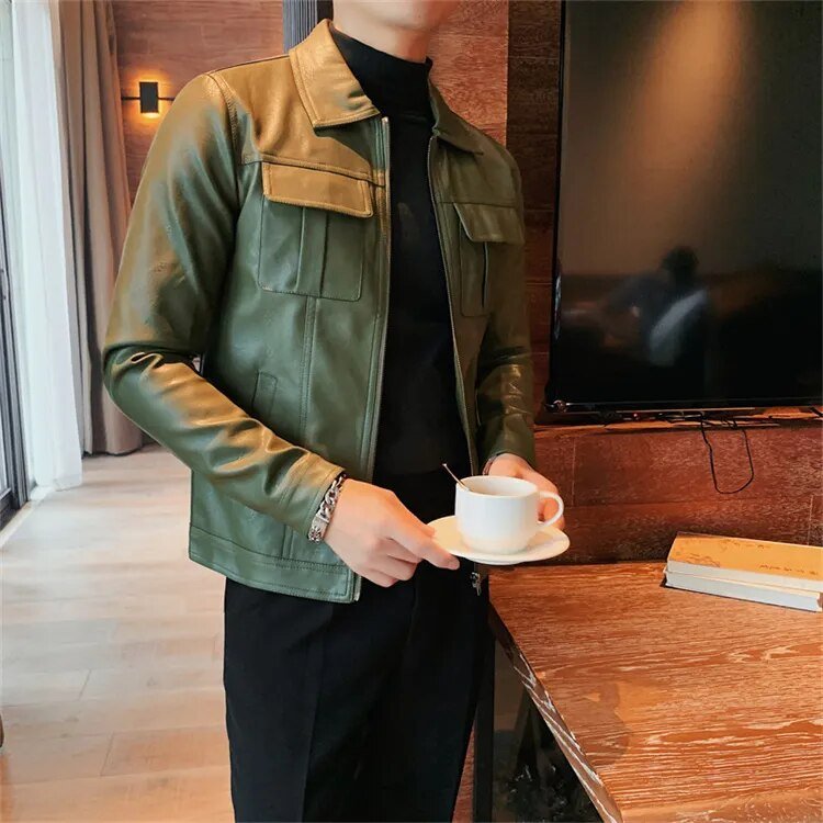 ECO leather jacket - Antonios