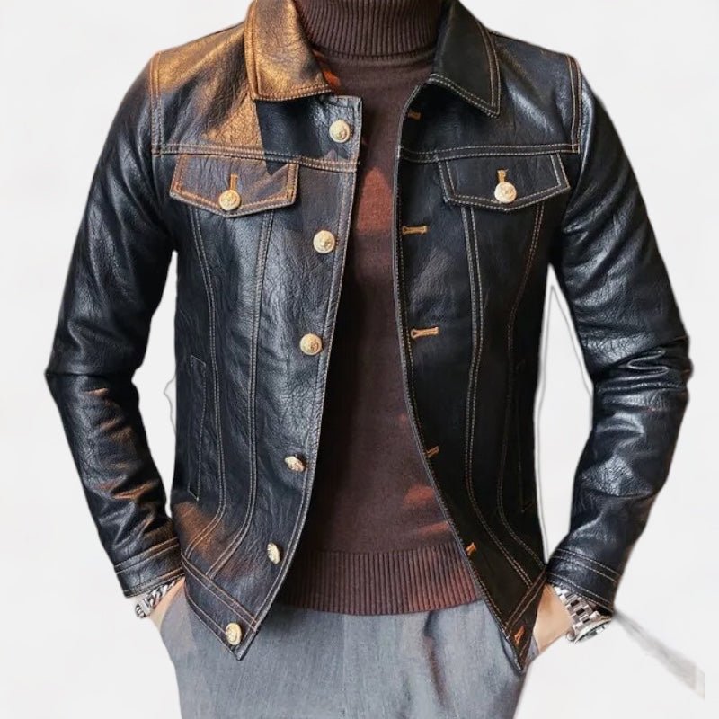 ECO leather jacket - Antonios
