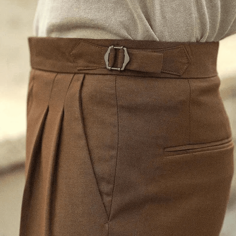 Elastic - waist summer trouser - Antonios