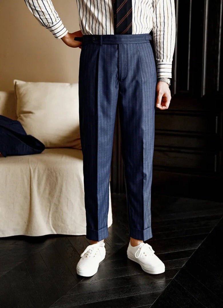 Elegancy Striped Pants - Antonios