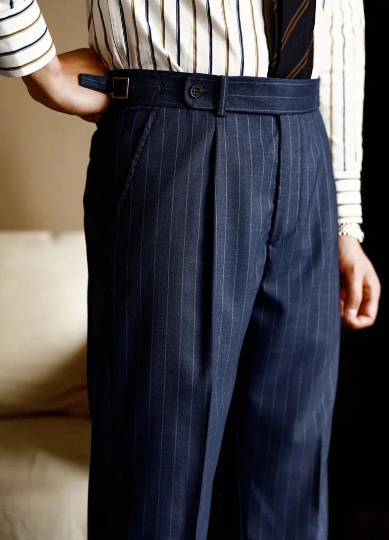 Elegancy Striped Pants - Antonios