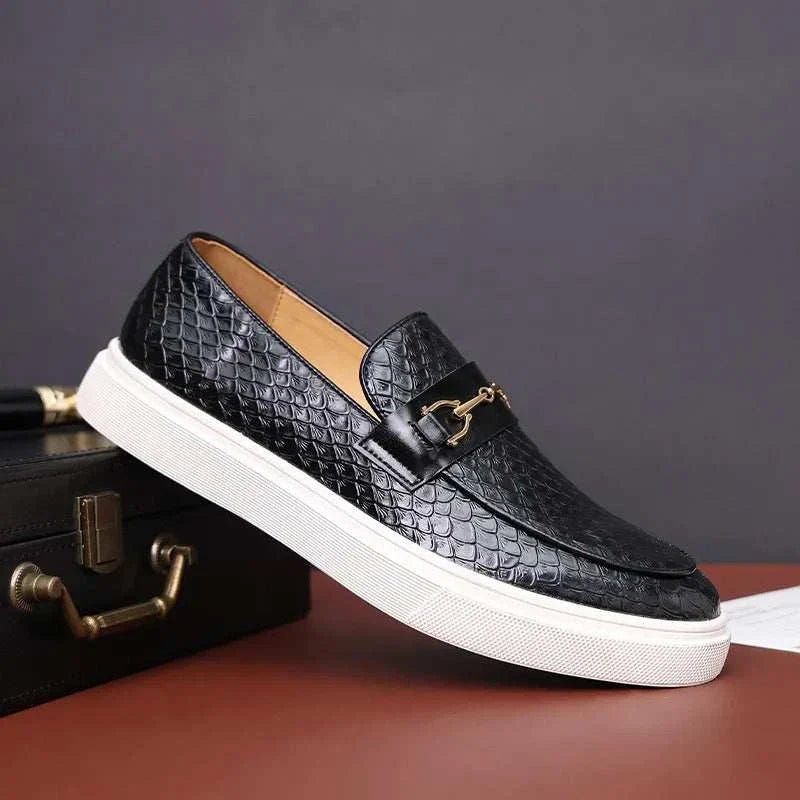 Embossed casual loafers - Antonios