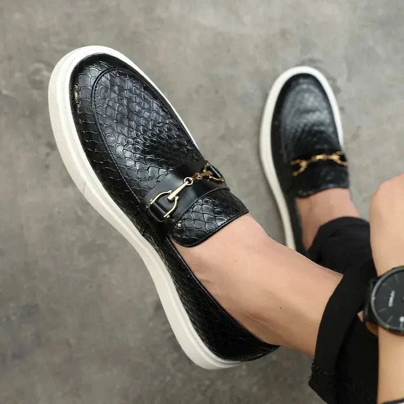 Embossed casual loafers - Antonios