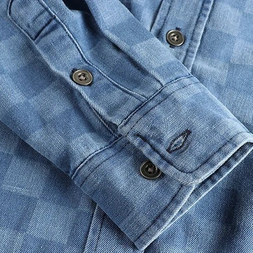 Emperor plaid cotton shirt - Antonios