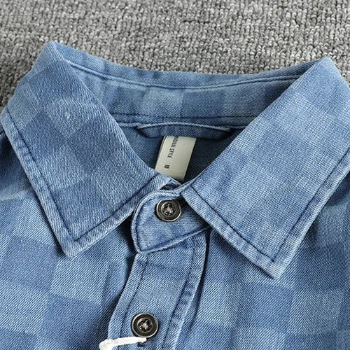 Emperor plaid cotton shirt - Antonios
