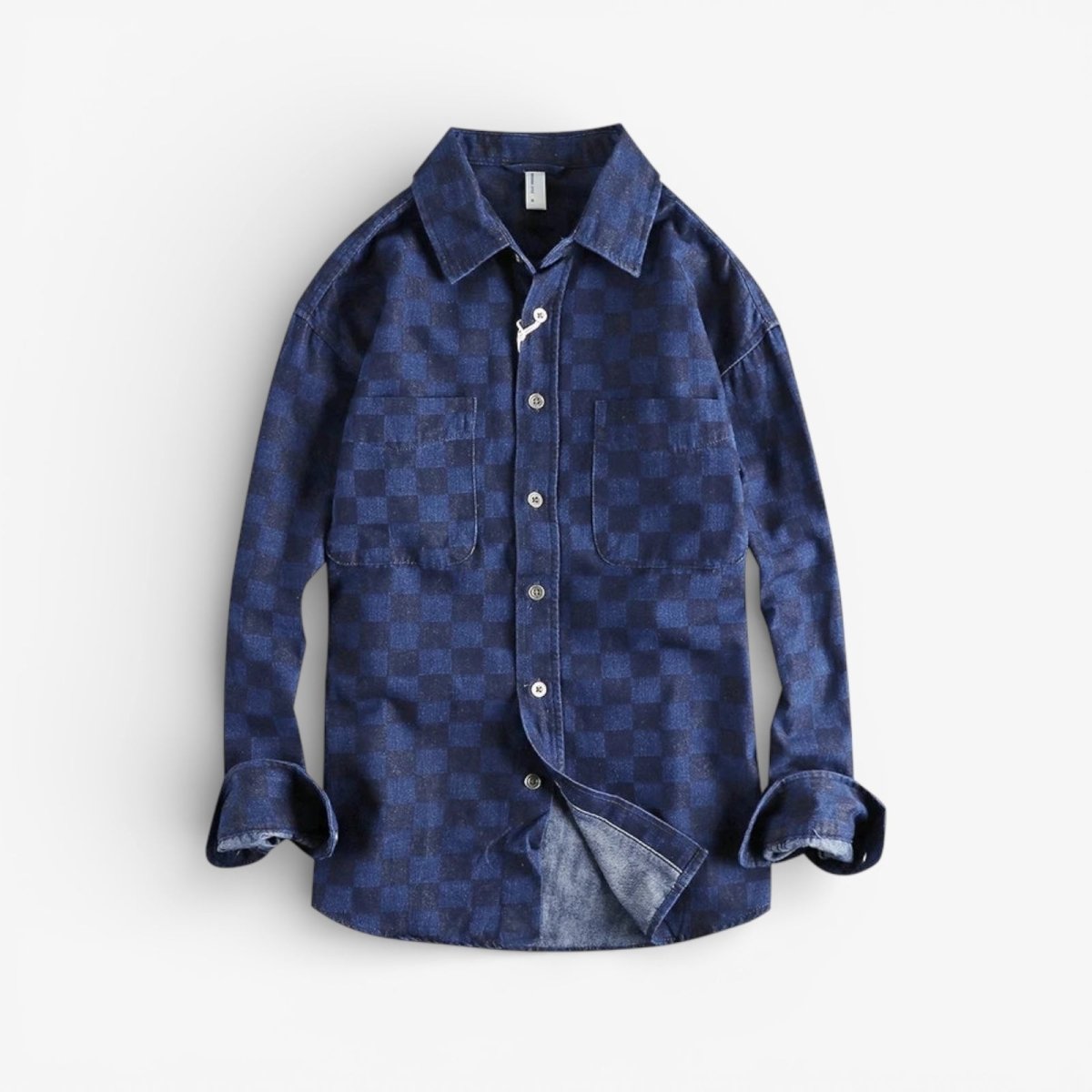Emperor plaid cotton shirt - Antonios