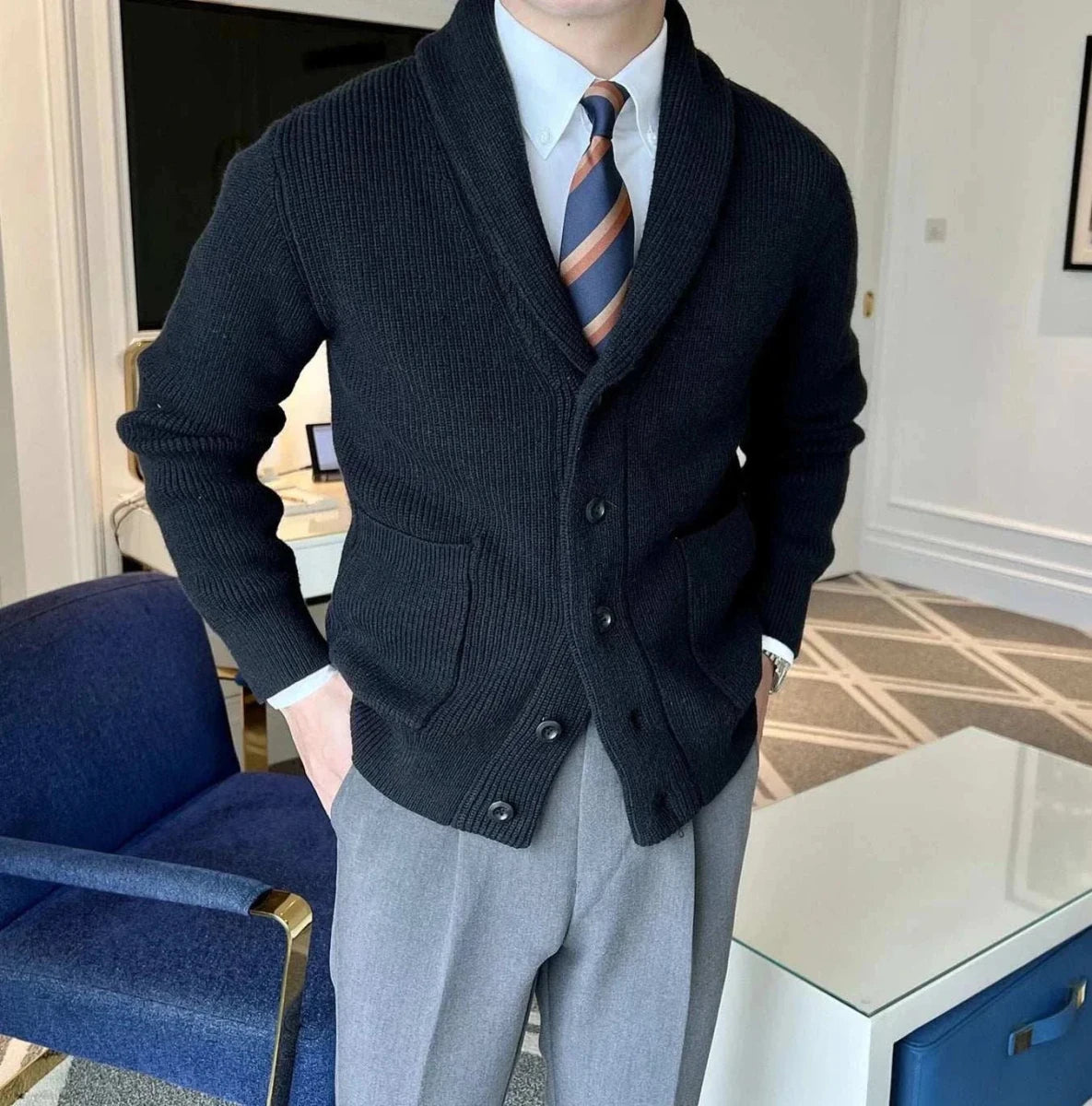 Fall season casual cardigan - Antonios