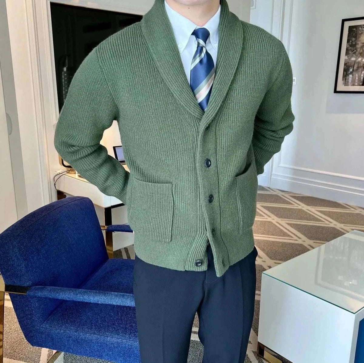 Fall season casual cardigan - Antonios