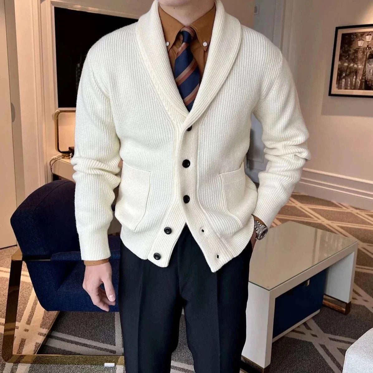 Fall season casual cardigan - Antonios