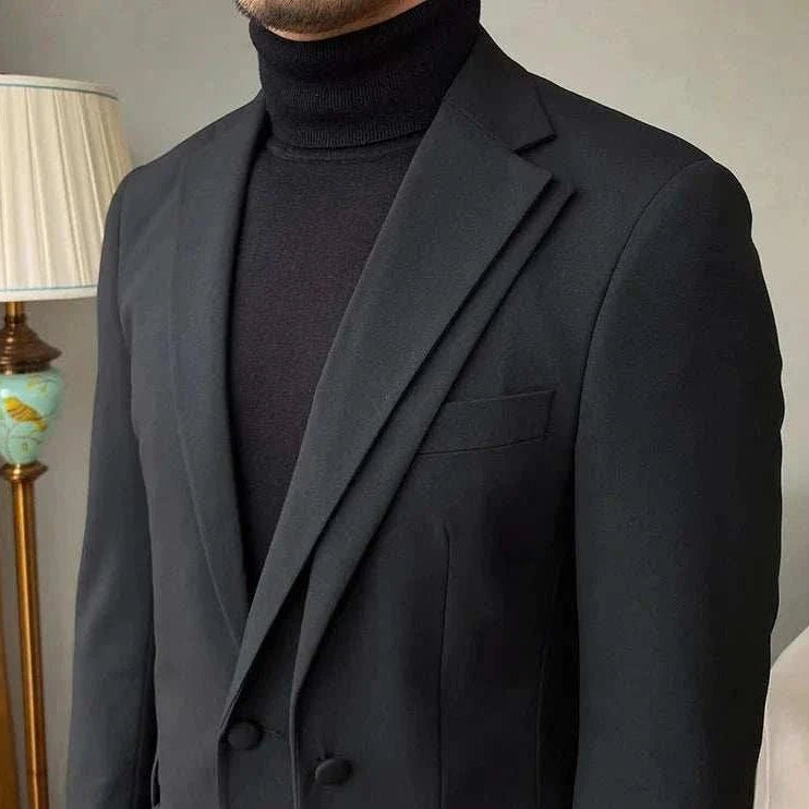 Formal elegant premium suit 2 piece (blazer + pants) - Antonios