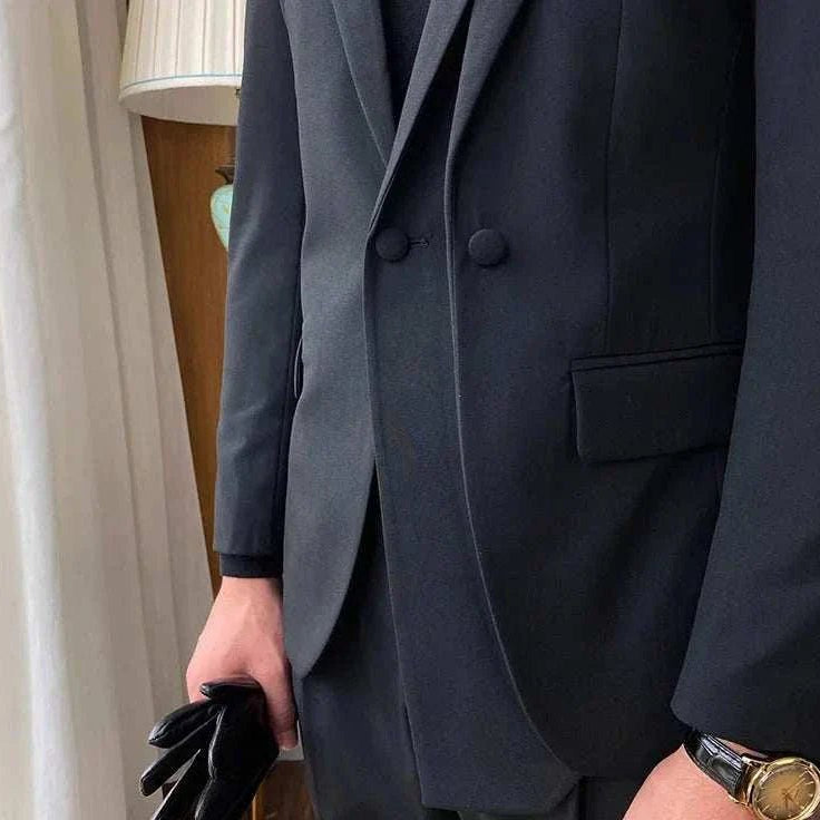 Formal elegant premium suit 2 piece (blazer + pants) - Antonios