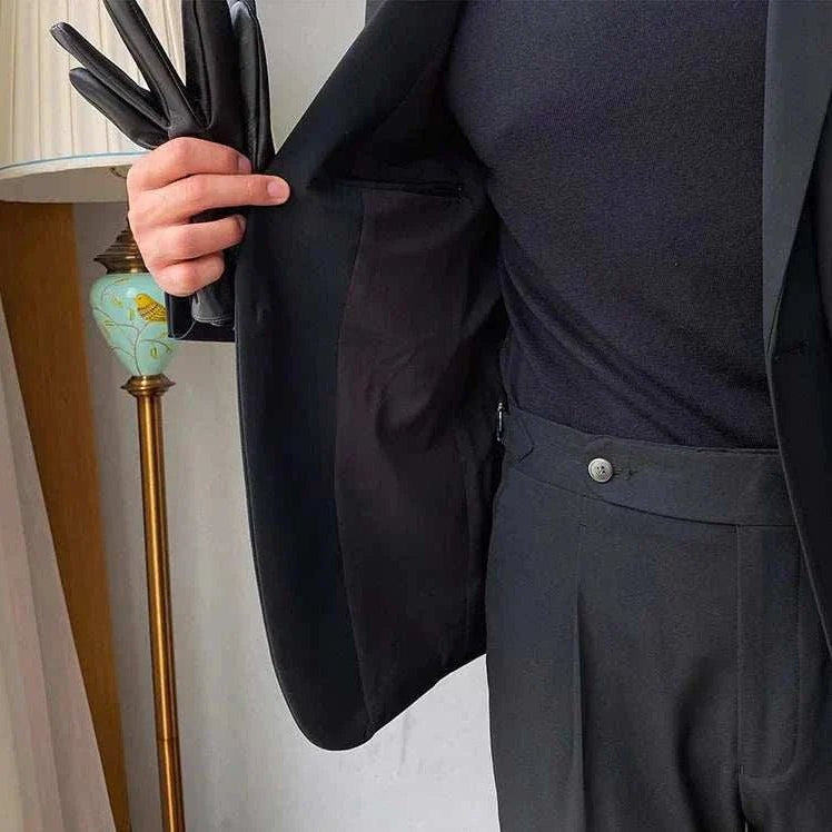 Formal elegant premium suit 2 piece (blazer + pants) - Antonios