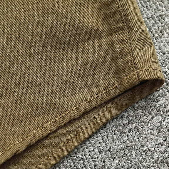 Gentleman stand collar cotton pullover - Antonios