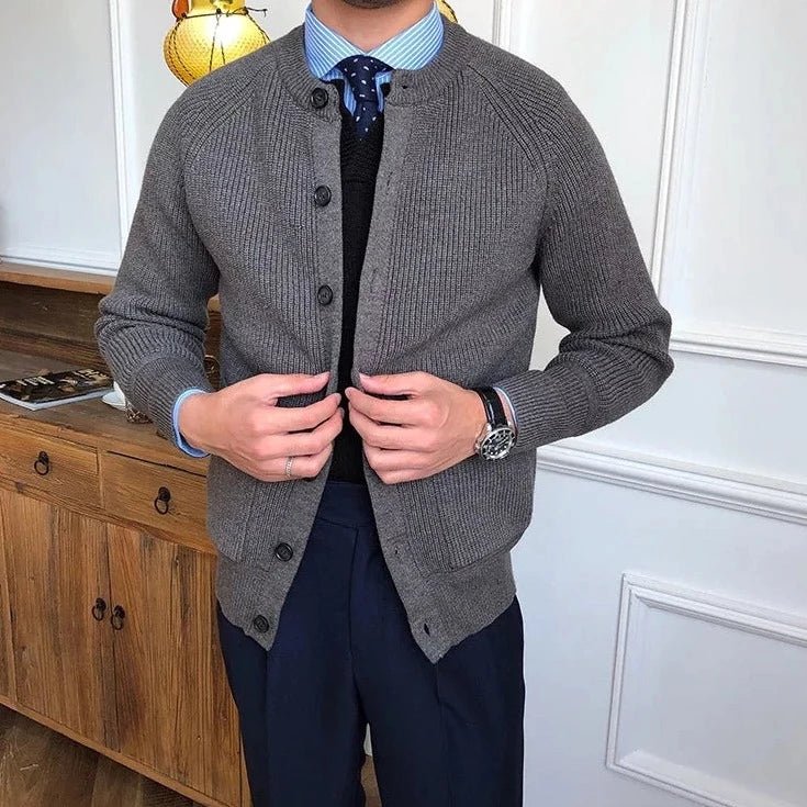 Gentleman winter cardigan - Antonios