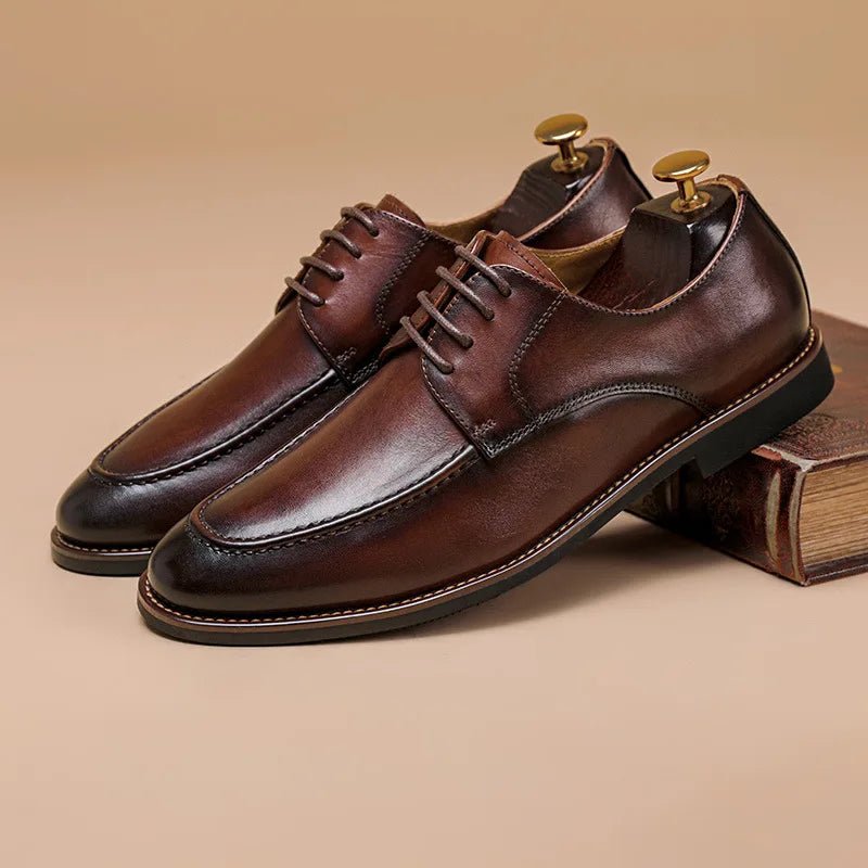Genuine leather business dress shoes - Antonios
