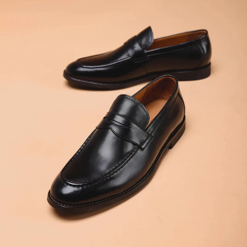 Genuine leather business dress shoes - Antonios