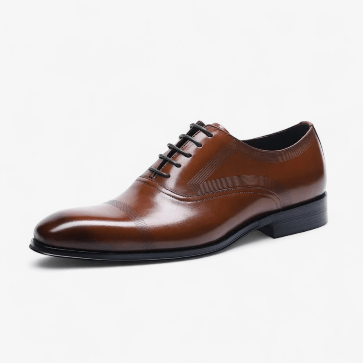 Genuine leather formal pointed toe shoes - Antonios