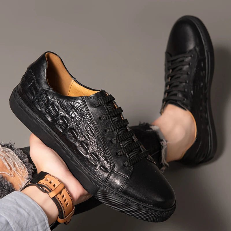 Genuine leather luxury shoes - Antonios