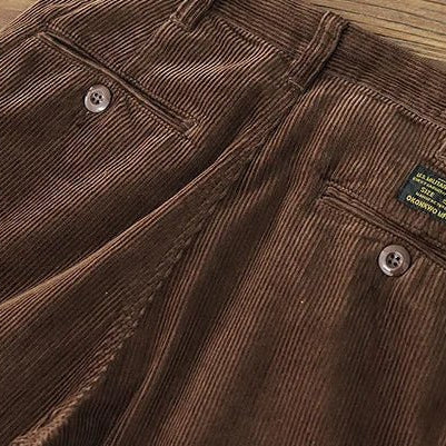 Heavyweight corduroy old money pants - Antonios