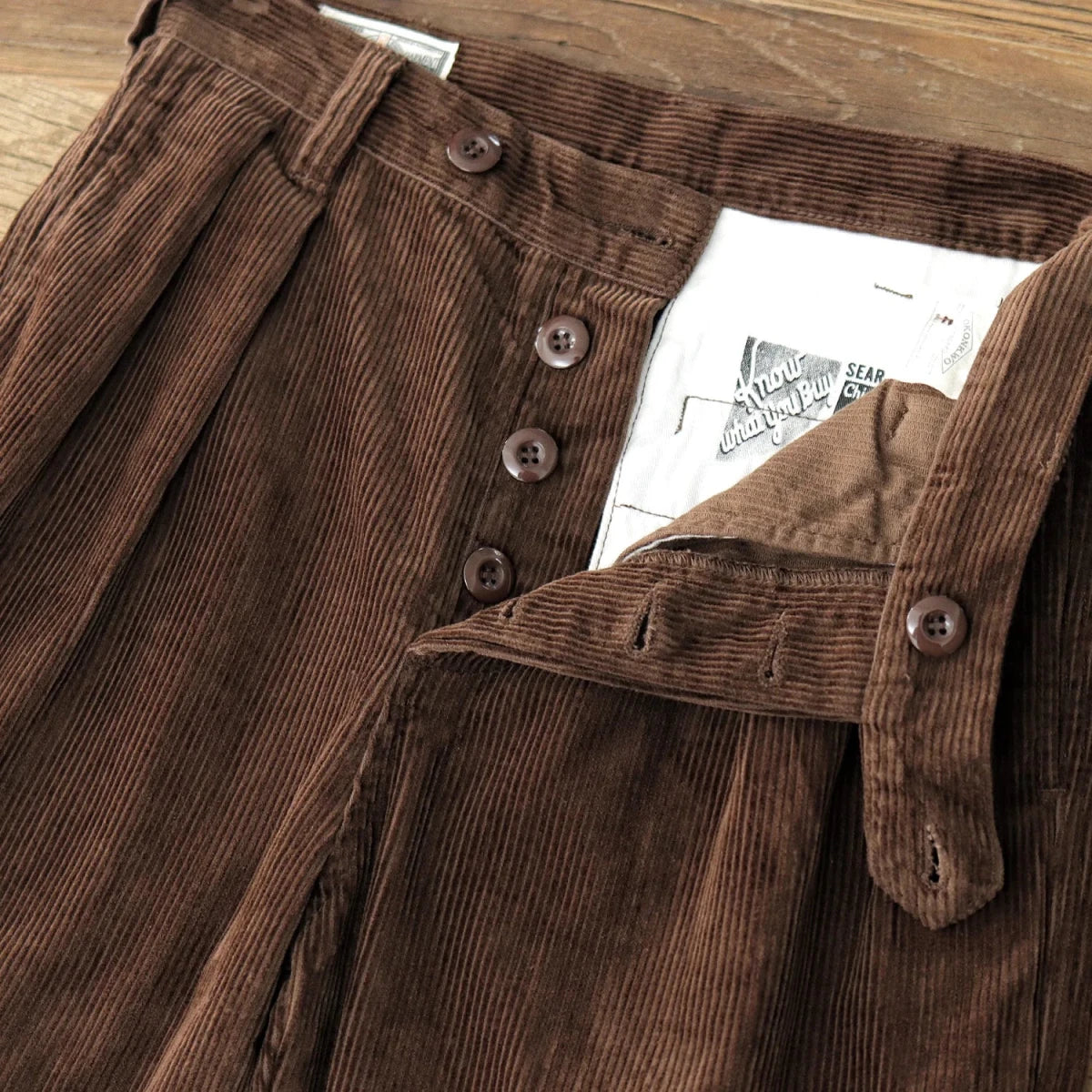 Heavyweight corduroy old money pants - Antonios