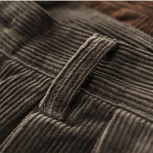 Heavyweight corduroy old money pants - Antonios