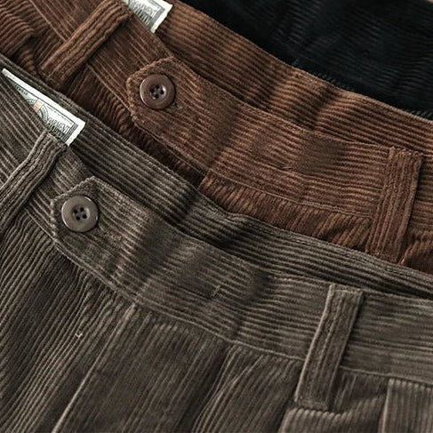 Heavyweight corduroy old money pants - Antonios