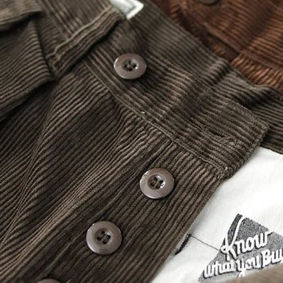 Heavyweight corduroy old money pants - Antonios