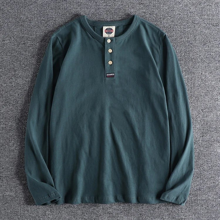 Henry cotton button - neck sweater - Antonios