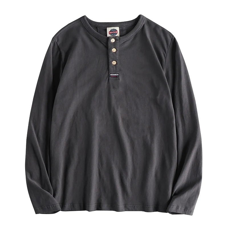 Henry cotton button - neck sweater - Antonios