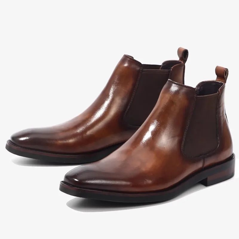 Heritage leather chelsea boot - Antonios