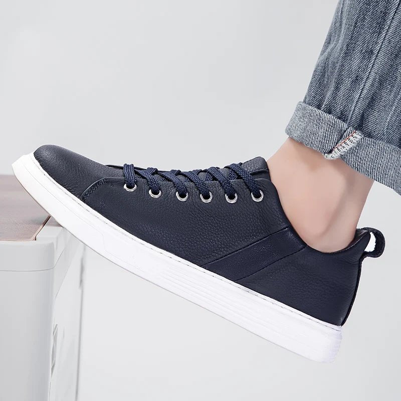 Herman office genuine leather shoes - Antonios