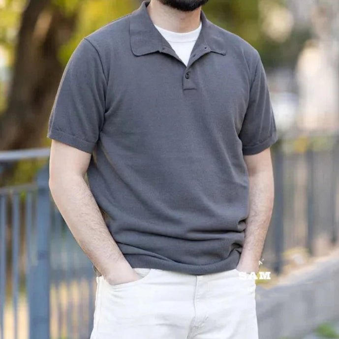 High - end cotton smart casual t-shirt - Antonios